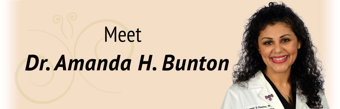 Meet Dr. Amanda H. Bunton, MD